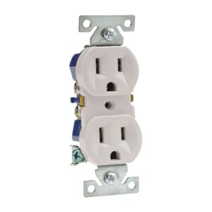 CONTACTO DOBLE ATERRIZADO MARFIL 15A 127V 8810150