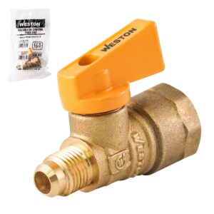 V?LVULA DE CONTROL PARA GAS 5/16" X 1/2" (CAJA C/20 PZAS - PRECIO X PIEZA)