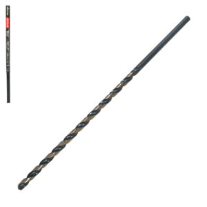 BROCA EXTRA LARGA AAV 15/32 x 18" WP BLACK & SILVER