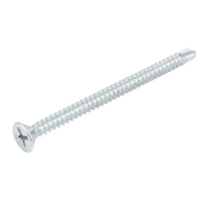 PIJA P/LAMINA CAB. PLANA PUNTA D/BROCA GALV. #8x3" (Precio x Caja - caja c/300 piezas)