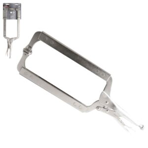 PINZA DE PRESION TIPO C C/MORDAZA AJUSTABLE 18'' (18SP) (CAJA C/4 PZAS - PRECIO X PIEZA)